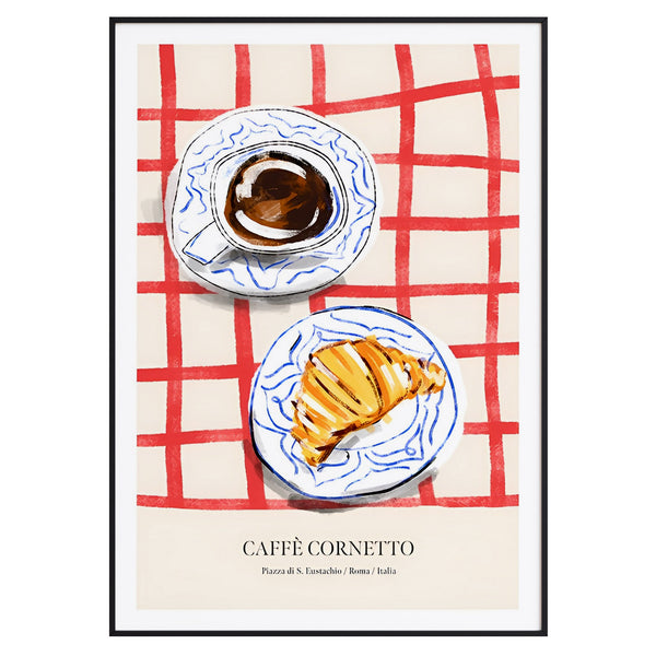 Caffè Cornetto: Piazza di S. Eustachio, Roma/Italia