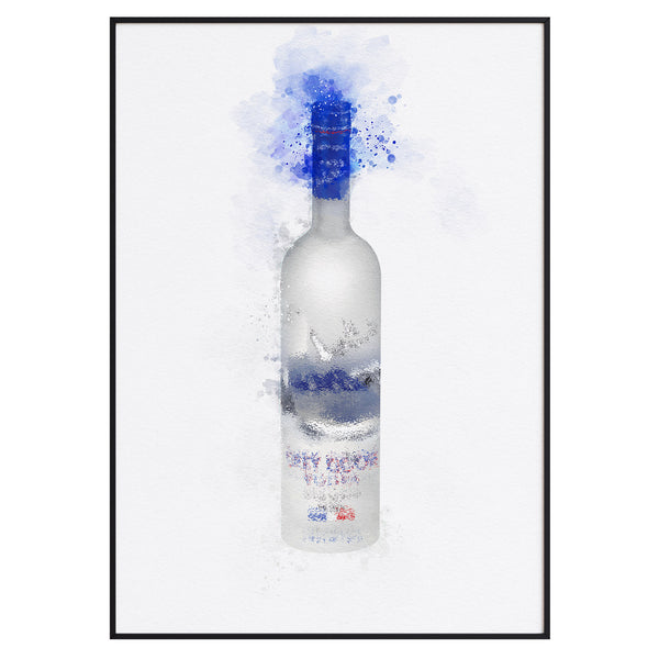 Grey Goose Vodka Watercolor